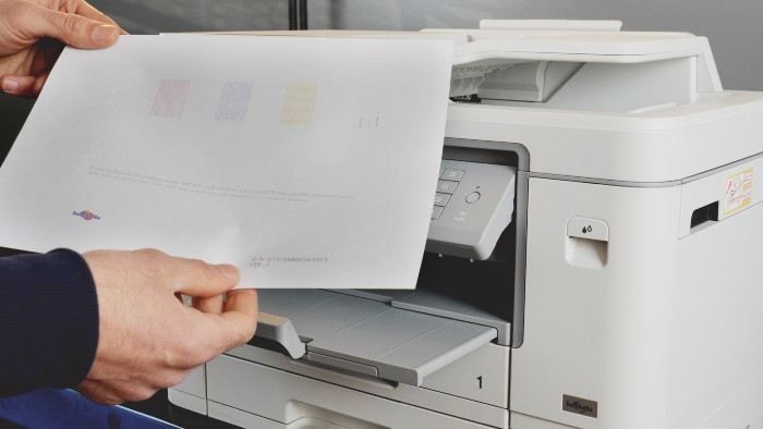 Stampa di controllo per pulizia testine stampante