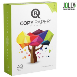 RISMA CARTA A3 COPY PAPER 80gr - conf. da 500 fogli - 1 risma Foto prodotto