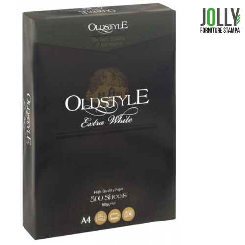 RISMA CARTA A4 OLD STYLE 80gr - conf. da 5 risme da 500 fogli - 480 risme - 2 bancali Foto prodotto